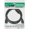 Cabo HDMI InLine High Speed macho + ferrite preto, 5 m
