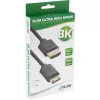 Cabo HDMI Ultra High Speed fino InLine AM/CM 8K4K dourado preto 1,5m