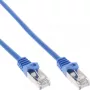 Cabo de rede F/UTP Cat.5e InLine azul 1,5 m