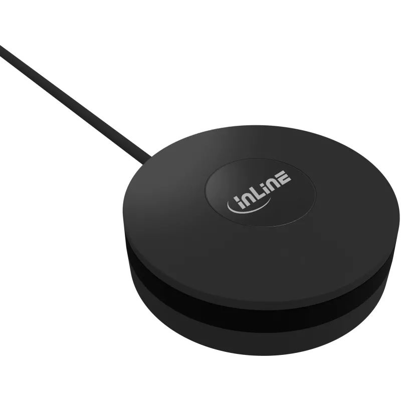 Central de comando por infravermelhos InLine SmartHome 40163 preta