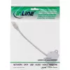 Splitter Cat.5e InLine duas ligações diferentes através de um cabo de rede RJ45 8P8C