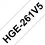 Fita de rotulagem Brother HGE261V5