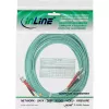 Cabo de fibra ótica duplex InLine ST/ST 50/125µm OM3 20m, 20 m, OM3, ST, ST