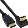 Cabo HDMI High Speed InLine com Ethernet, angular, 0,3 m