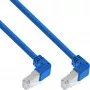 Cabo de rede InLine® S-76602BU-1.5 ficha angular S/FTP Cat.6 1,50 m azul