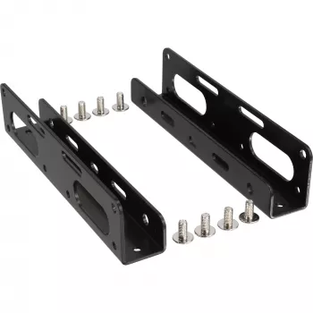 InLine conjunto de suporte para HDD/SSD de 2,5 polegadas para tamanho de HDD de 3,5 polegadas – apenas suporte e parafusos
