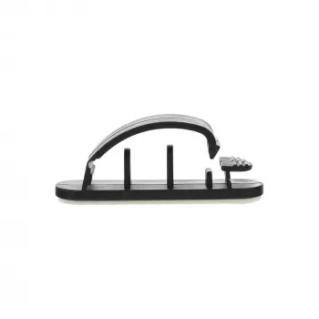 InLine 10 unid. saco organizador de cabos com fita adesiva 8,5 cm preto