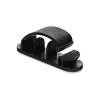 InLine 10 unid. saco organizador de cabos com fita adesiva 8,5 cm preto