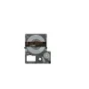 Fita de etiquetas Epson LK-6BKP preto dourado 2,4 cm transferência térmica