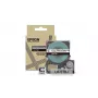 Fita de etiquetas Epson LK-5TBJ preto transparente 1,8 cm