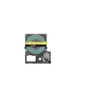 Fita de etiquetas Epson LK-4YAS cinzento amarelo transferência térmica 1,2 cm