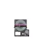 Fita de etiquetas Epson LK-4UBP preto roxo impressão térmica 1,2 cm