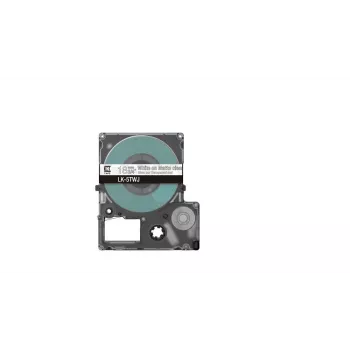Fita de etiquetas Epson LK-5TWJ transparente branco transferência térmica 1,8 cm
