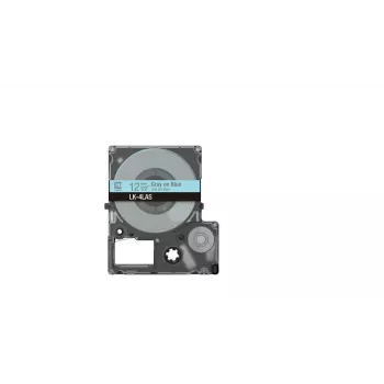 Fita de etiquetas Epson LK-4LAS cinzento azul-claro transferência térmica 1,2 cm