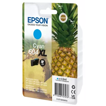 Tinteiro Epson 604XL 1 unid. original alto rendimento (XL) ciano