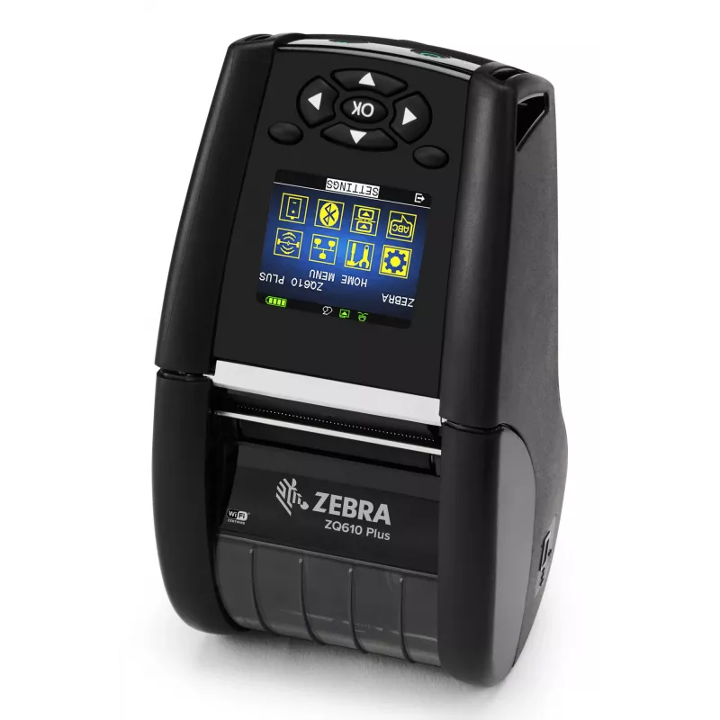 Zebra ZQ620 Plus 3 impressora de etiquetas térmica direta 203 x 203 DPI 115 mm/seg com fios e sem fios Bluetooth