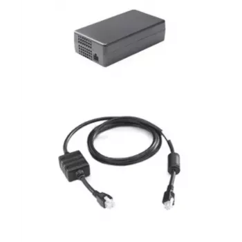 Carregador Zebra CRD-EC5X-4SCO-01 para bateria de leitor de códigos de barras AC, DC