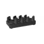 Carregador Zebra CRD-EC5X-4SCO-01 para bateria de leitor de códigos de barras AC, DC