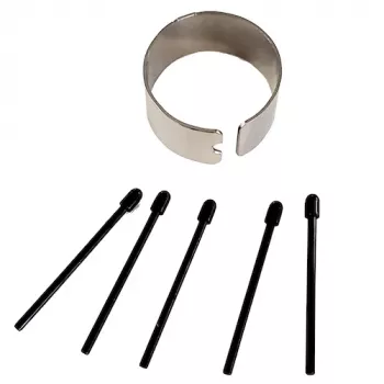 Acessório para caneta stylus Zebra 440042 preto, 6 unid.
