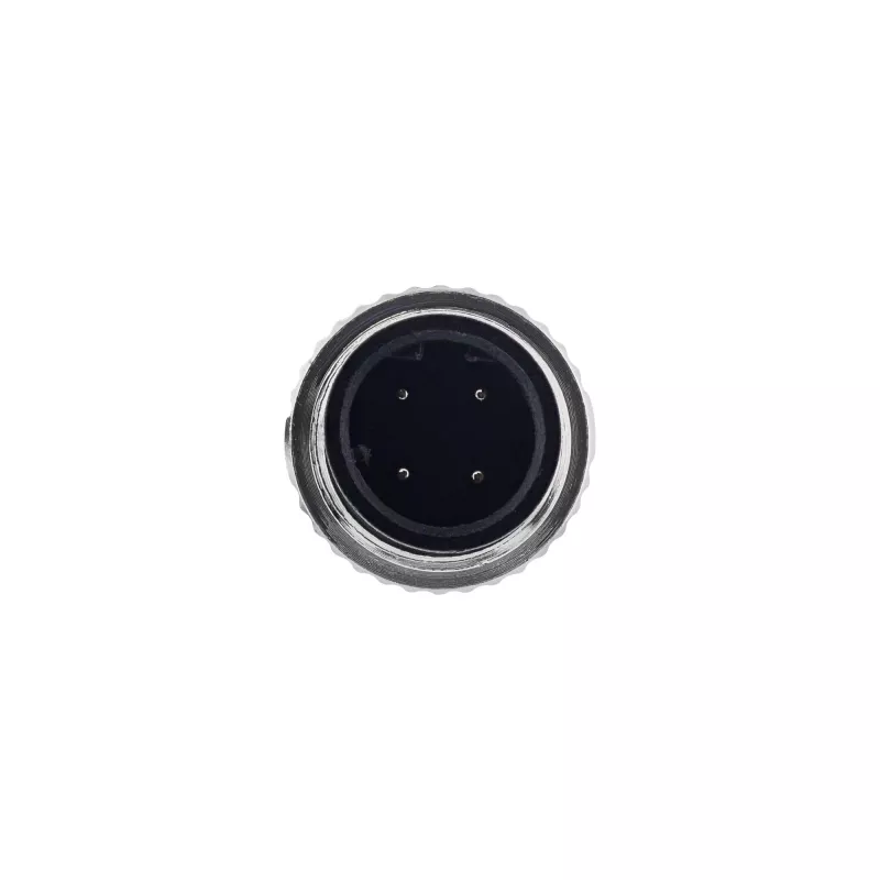 Cabo de rede industrial InLine, M12 4 pinos codificação D macho/macho, PUR 10m