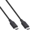Comutador USB-C InLine, comutador bidirecional, 10 Gb/s, 100 W