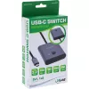 Comutador USB-C InLine, comutador bidirecional, 10 Gb/s, 100 W