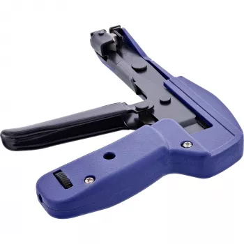 Ferramenta de abraçadeiras com dispositivo de corte InLine para abraçadeiras de 2,2–4,8 mm, tensor manual