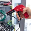 Ferramenta de abraçadeiras com dispositivo de corte InLine para abraçadeiras de 2,2–4,8 mm, tensor manual