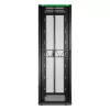 APC NetShelter SX Server Rack Gen 2, 48U, 2258H x 750B x 1200T mm, com painéis laterais, preto