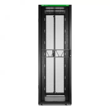 APC NetShelter SX Server Rack Gen 2, 48U, 2258H x 750B x 1200T mm, com painéis laterais, preto