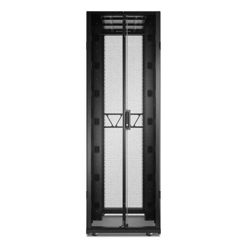 APC NetShelter SX Server Rack Gen 2, 48U, 2258H x 750B x 1200T mm, com painéis laterais, preto