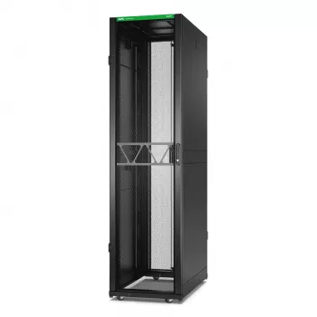 APC NetShelter SX Server Rack Gen 2, 48U, 2258H x 600W x 1070D mm, com painéis laterais, preto
