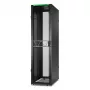 APC NetShelter SX Server Rack Gen 2, 48U, 2258H x 600W x 1070D mm, com painéis laterais, preto