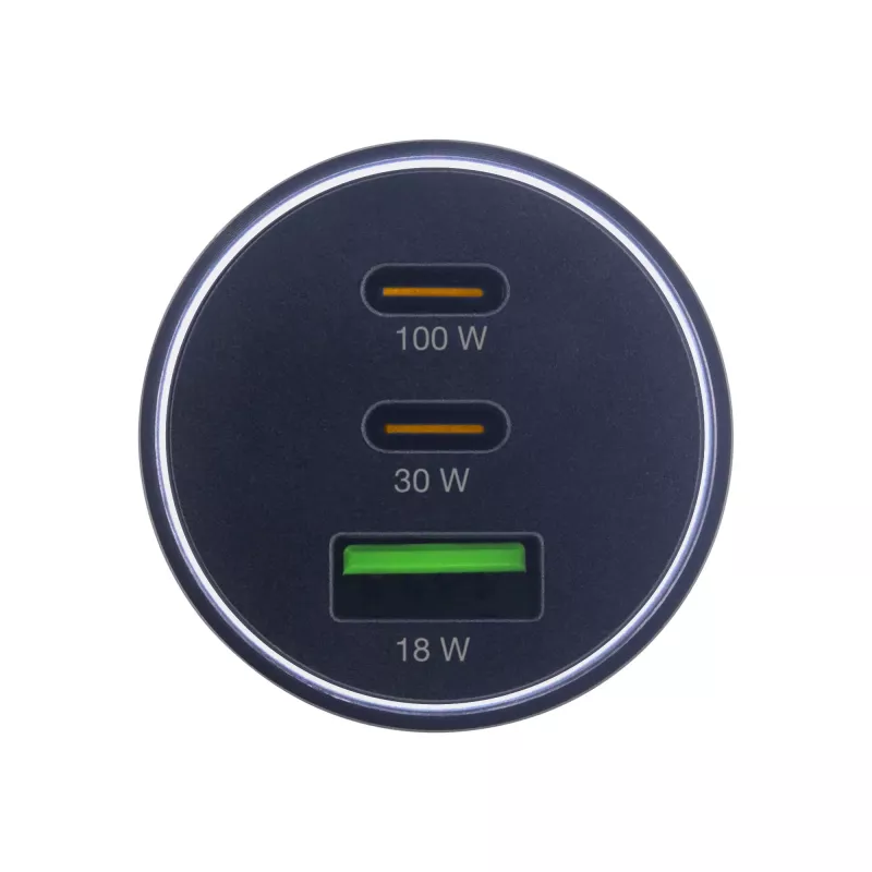 Carregador USB para automóvel InLine Power Delivery, 2x USB-C + QC USB-A, preto