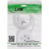 InLine Charging Cube InLine 16499A 3x tomada schuko 2x USB-C 2x USB-A branco 2 m