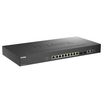 D-Link DMS-1250-12TP/E switch de rede gerido 2.5G Ethernet (100/1000/2500) Power over Ethernet (PoE) preto