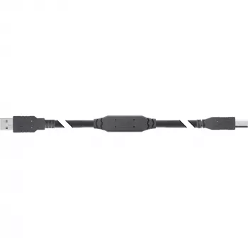 Cabo ativo USB 2.0 InLine, USB-A macho para USB-B macho, 7,5 m