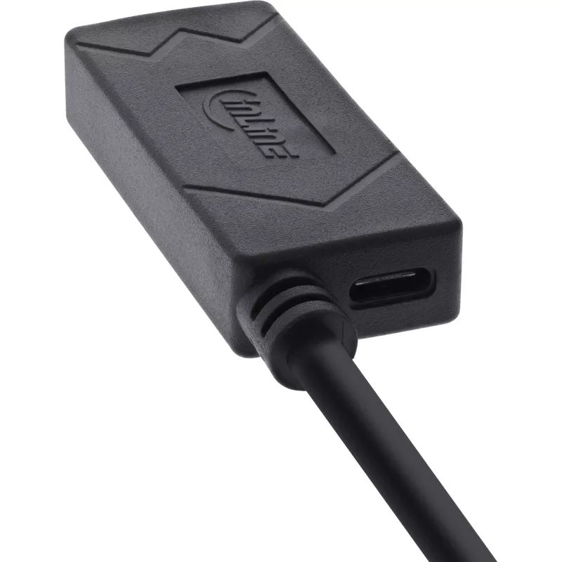 Extensão ativa USB 2.0 InLine, USB-A macho/fêmea, 7,5 m