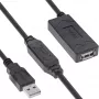 Extensão ativa USB 2.0 InLine USB-A macho/fêmea 25 m 0,48 Gbit/s