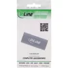 Adaptador USB-C InLine 35900E cinzento conector 1 USB-C conector 2 USB-C
