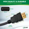 Cabo HDMI InLine, HDMI High Speed com Ethernet, macho/macho, preto, 3 m