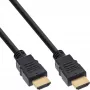 InLine B-17501 Cabo HDMI de alta velocidade com Ethernet, M/M, 1 m, pack Bulk de 60