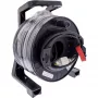 Tambor de cabo de rede InLine Harting Cat.6A RJ-45 50 m preto