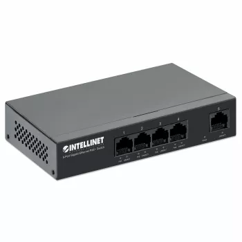 Intellinet 561792 comutador de rede Gigabit Ethernet (10/100/1000) Power over Ethernet (PoE) preto