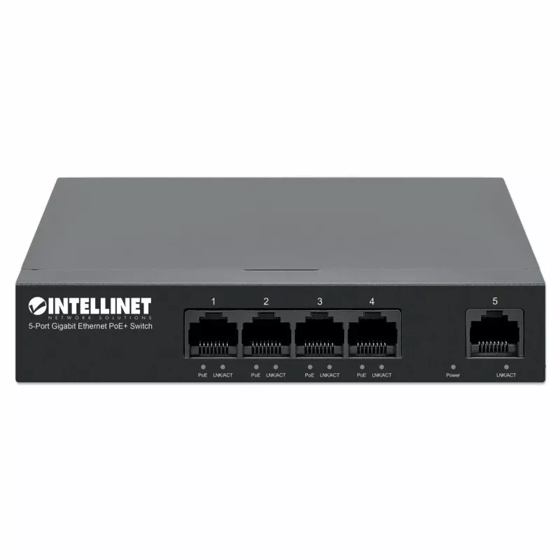 Intellinet 561792 comutador de rede Gigabit Ethernet (10/100/1000) Power over Ethernet (PoE) preto