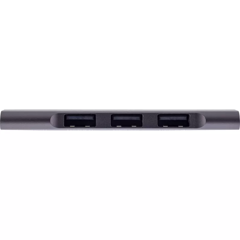 Hub USB-C fino InLine, 4 portas, USB 3.0 + 3x USB 2.0, design fino