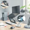 Suporte para portátil Leitz Ergo ajustável multi-ângulo, 80% plástico reciclado