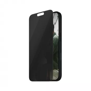 PanzerGlass SAFE. by ® protetor de ecrã de privacidade iPhone 16 | 15 | Ultra-Wide Fit | BULK