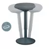 Cadeira de escritório Leitz 65450089 assento acolchoado cinzento estrutura de plástico