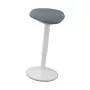 Cadeira de escritório Leitz 65450085 assento acolchoado cinzento estrutura de plástico